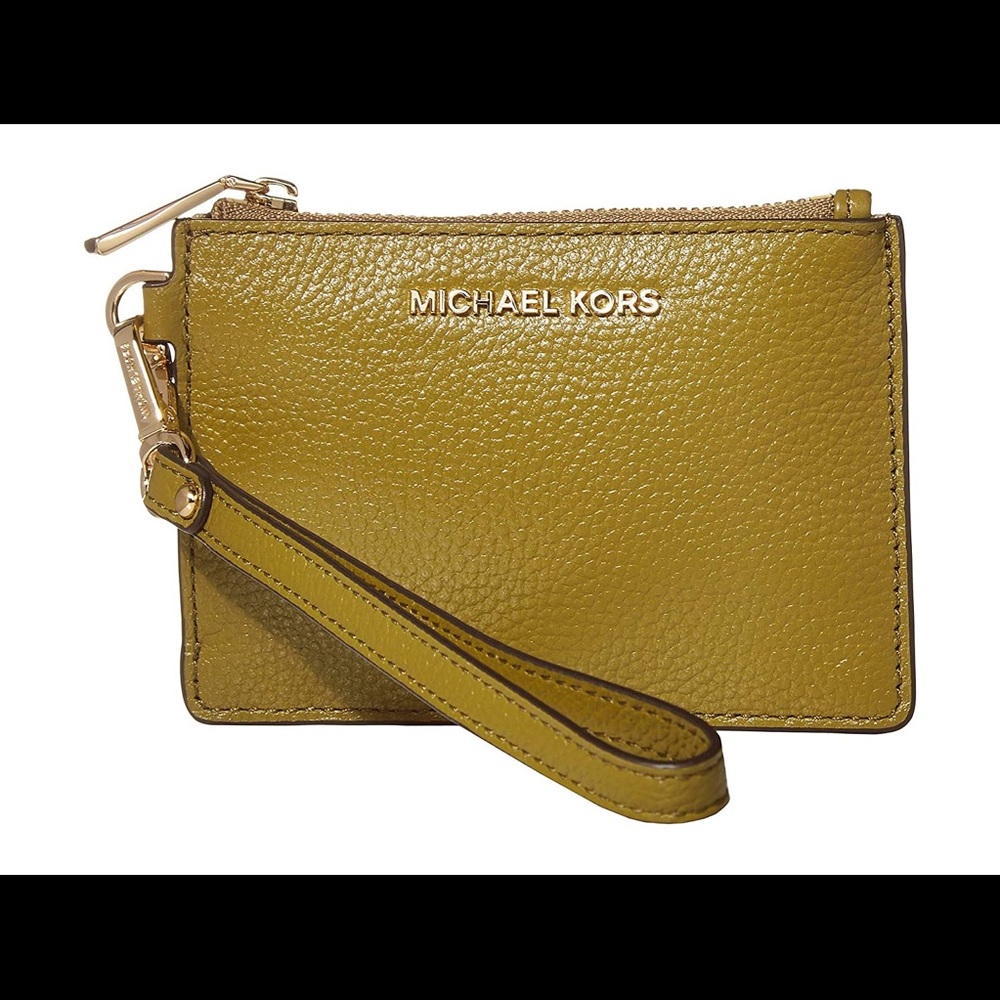 NWOT- MICHAEL KORS Mercer Coin Purse Pistachio